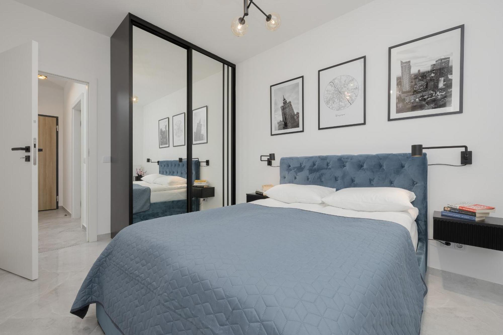 Apartment With Balcony & Parking In Warsaw By Noclegi Renters Ngoại thất bức ảnh