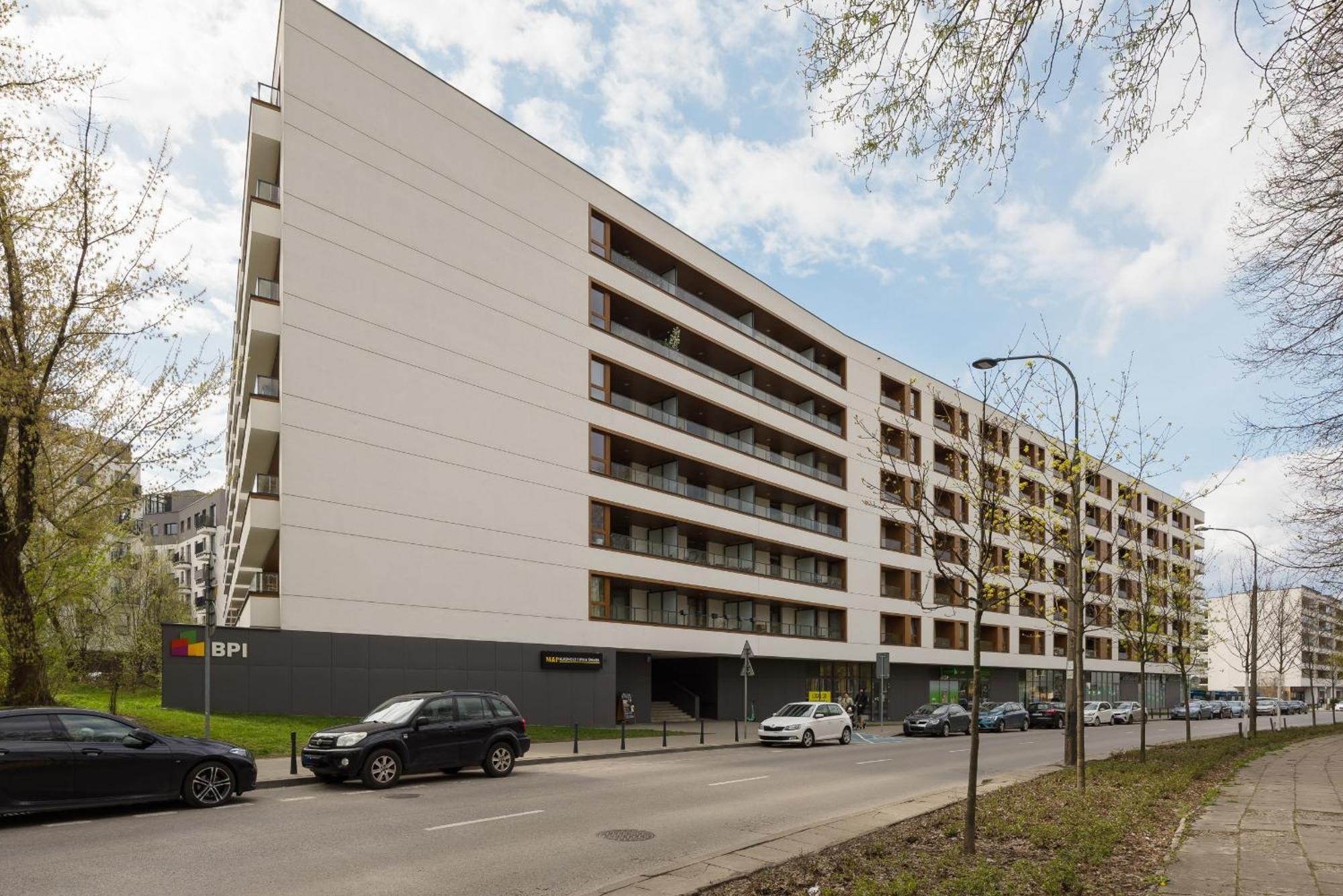 Apartment With Balcony & Parking In Warsaw By Noclegi Renters Ngoại thất bức ảnh
